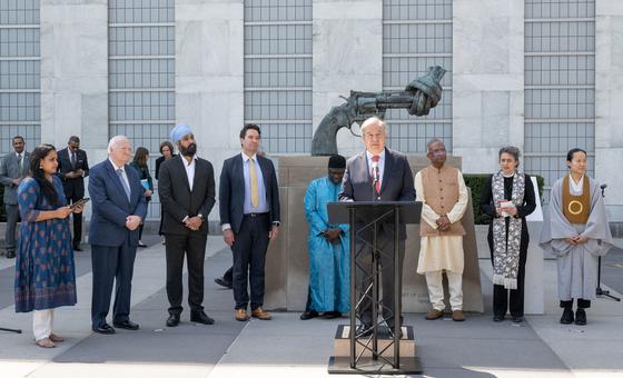 Religious leaders join UN in praying for peace – ‘our most precious goal’